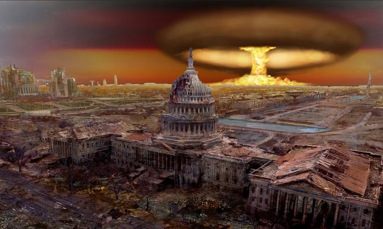 Сборка ядерный апокалипсис. Ядерный удар. После атомной войны. Земля после ядерной войны.