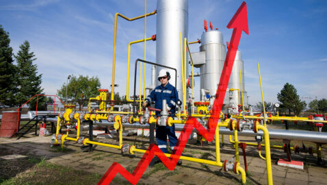 Цена на газ в Европе впервые в истории превысила 3700 долларов за тысячу кубометров