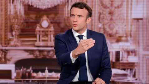 Макрон: Франция готова стать гарантом безопасности Украины