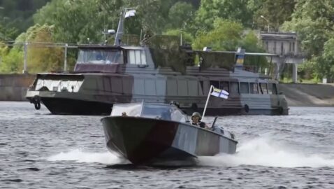 Для усиления обороны Киева в составе ВМС Украины на Днепре создали речной дивизион катеров (видео)
