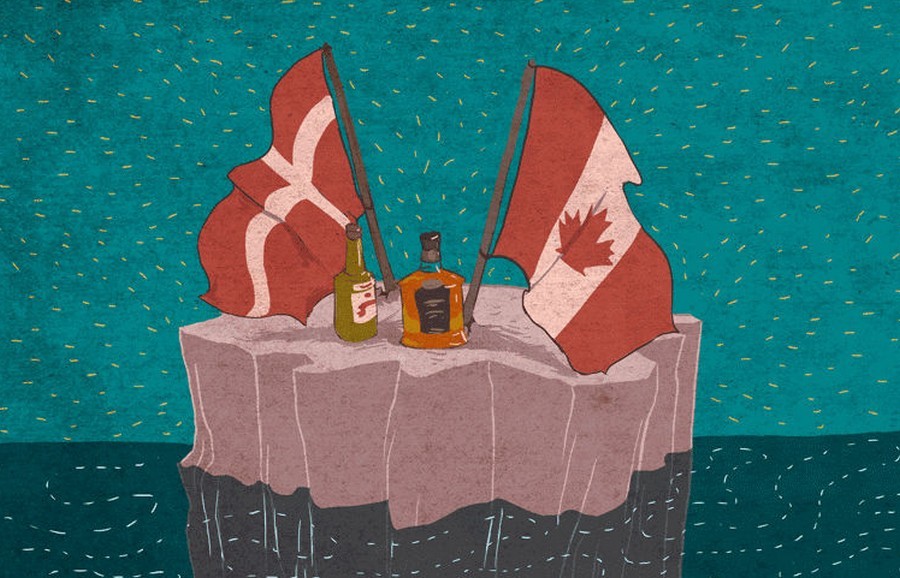 Дания и Канада заключили мирный договор об окончании 50-летней «войны виски»