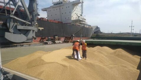 Украина обвинила Россию в краже 400 тысяч тонн зерна