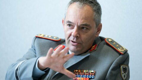 Генеральный инспектор Бундесвера: Россия обладает практически неисчерпаемыми ресурсами, её армия в Украине постоянно становится сильнее