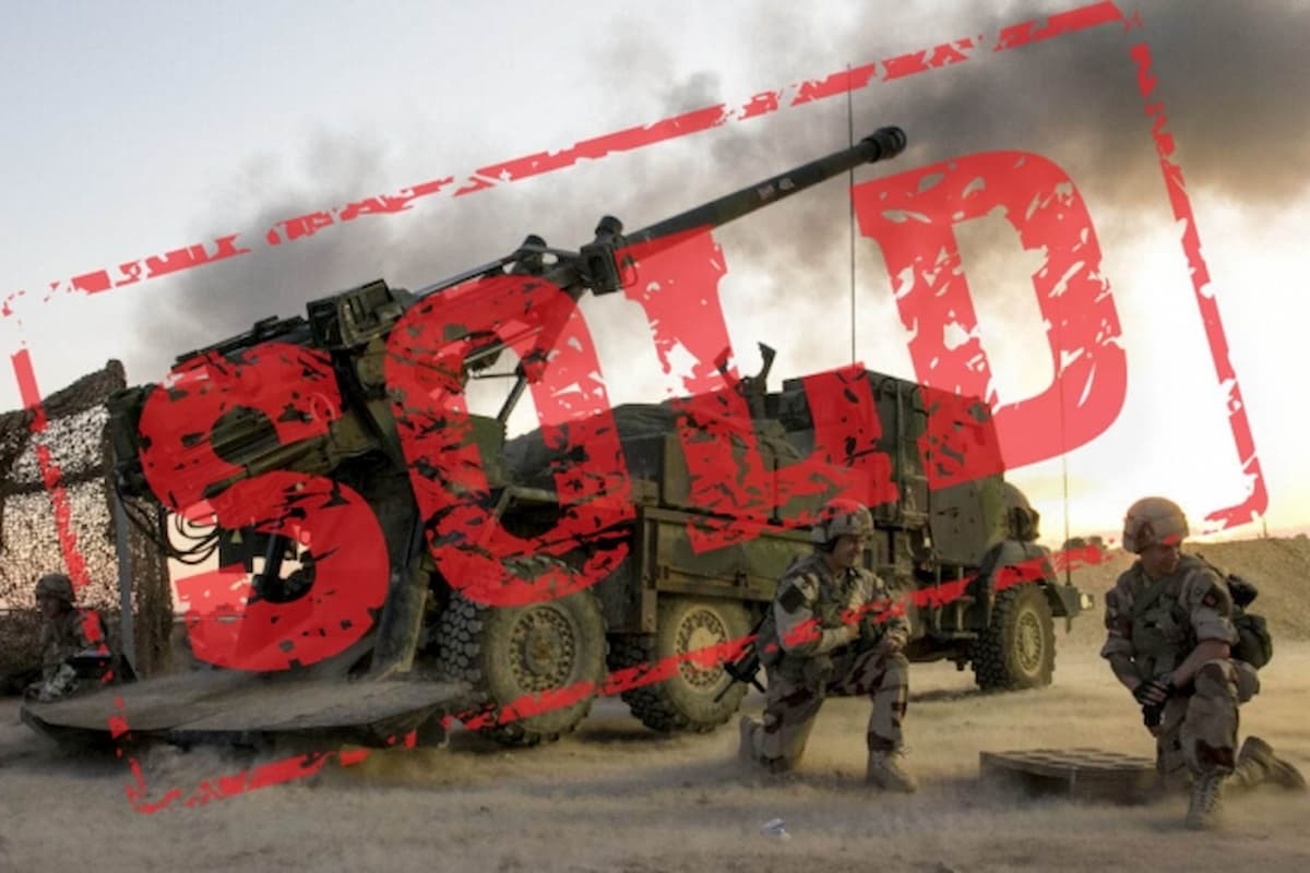 Украинские военные продали ВС РФ две поставленные Францией 155-мм САУ CAESAR — СМИ