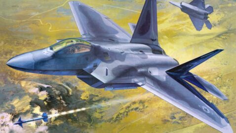 В ВС США утверждают, что перебрасываемым в Польшу истребителям F-22 предстоит противостоять самолётам ВКС РФ