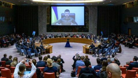 Зеленский потребовал от ООН лишить Россию права владеть ядерным оружием