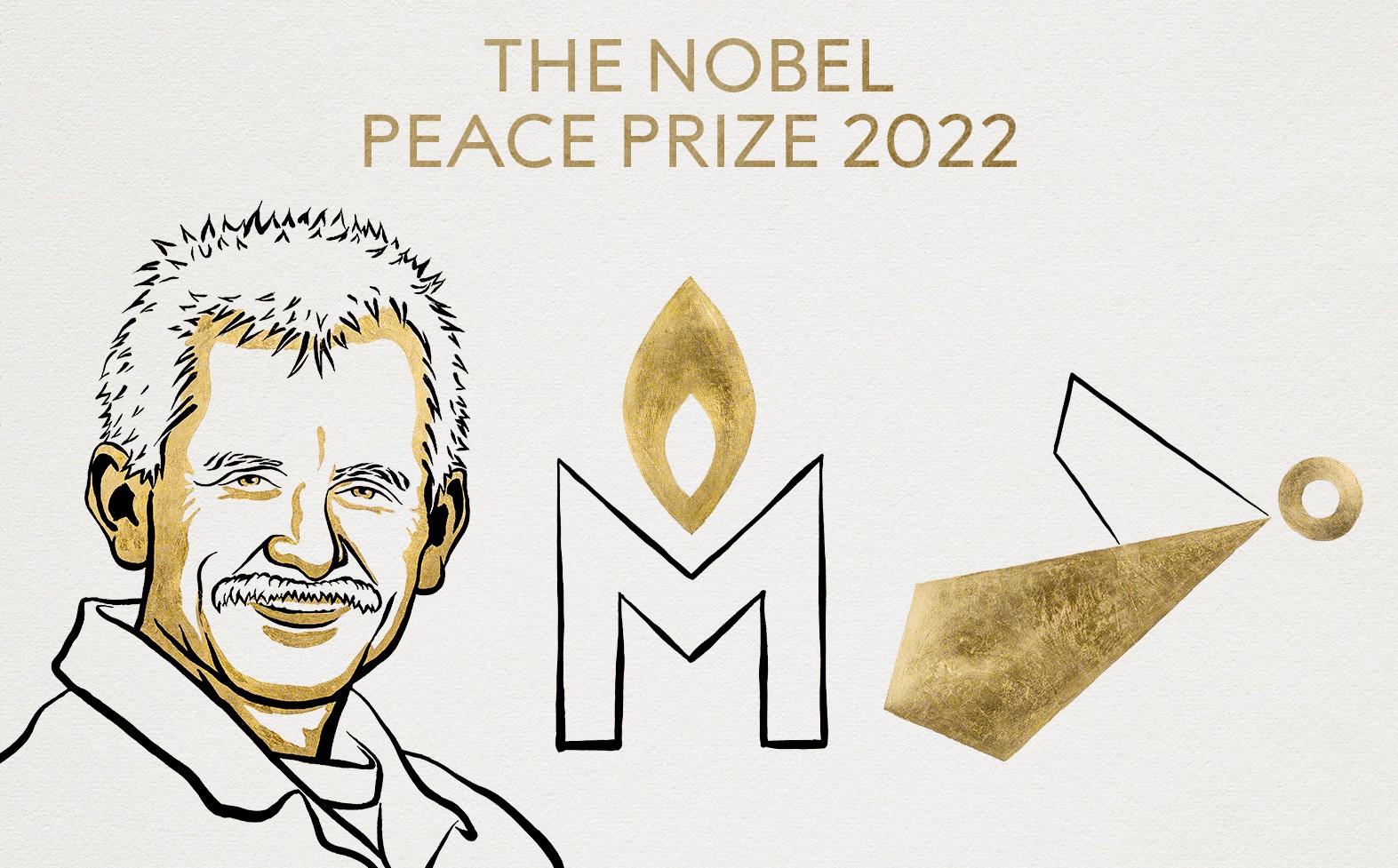 Лауреатами Нобелевской премии мира в 2022 году стали украинский «Центр гражданских свобод», российский «Мемориал» и белорусский правозащитник Беляцкий